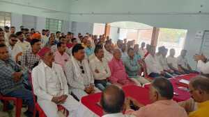 भाजपा मंडल अध्यक्ष की रायसुमारी को लेकर बैठक संपन्न