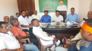 झामुमो पार्टी कार्यकर्ताओं की बैठक में कमेटी का गठन