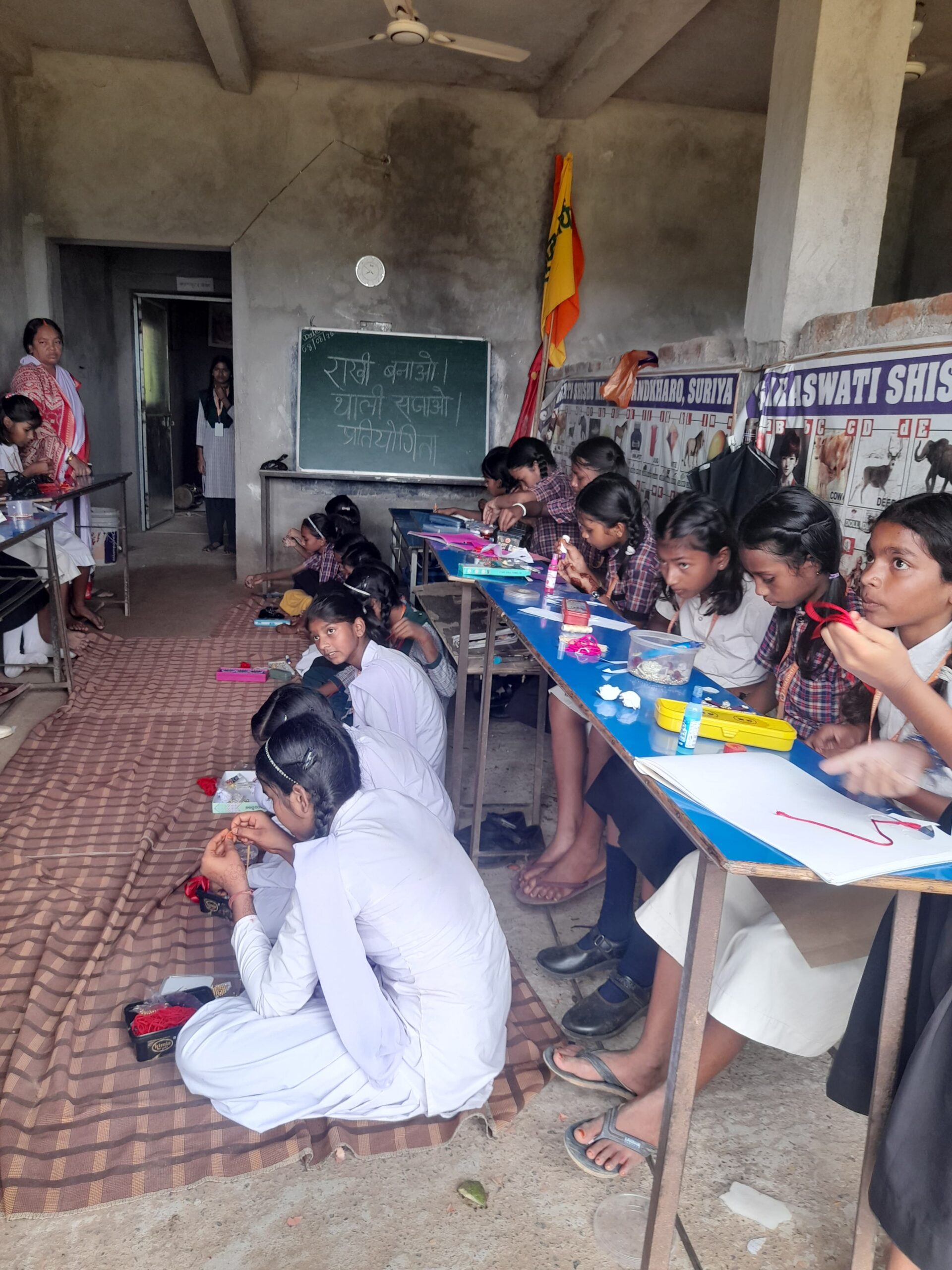 Read more about the article बंदखारो में सरस्वती शिशु विद्या मंदिर में रक्षाबंधन पर राखी बनाओ प्रतियोगिता का आयोजन