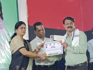 सरिया प्रखंड का पंचायत उन्नति सूचकांक में शानदार प्रदर्शन, बीडीओ और पांच मुखिया सम्मानित